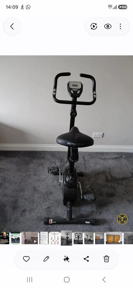 Exercise bike - Image 3