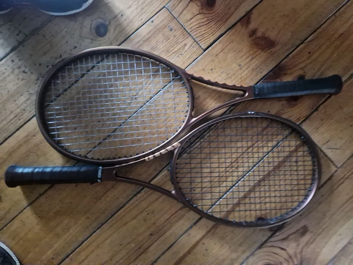 Wilson Pro Staff tennis rackets x 2 - Image 3