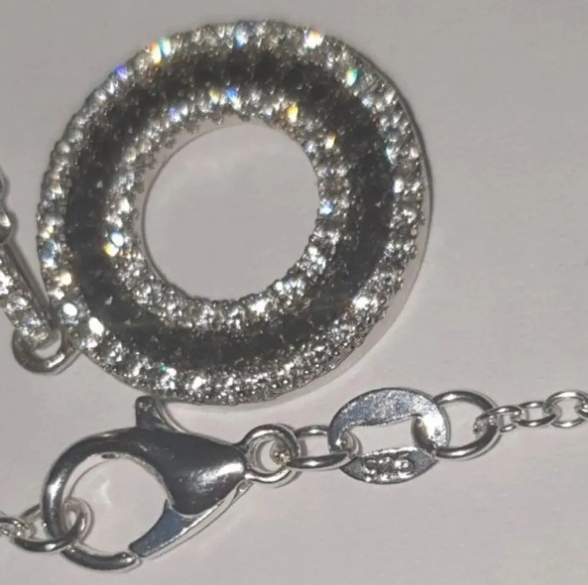 Vintage Harrods Sterling Silver Pendant/Chain - Image 3