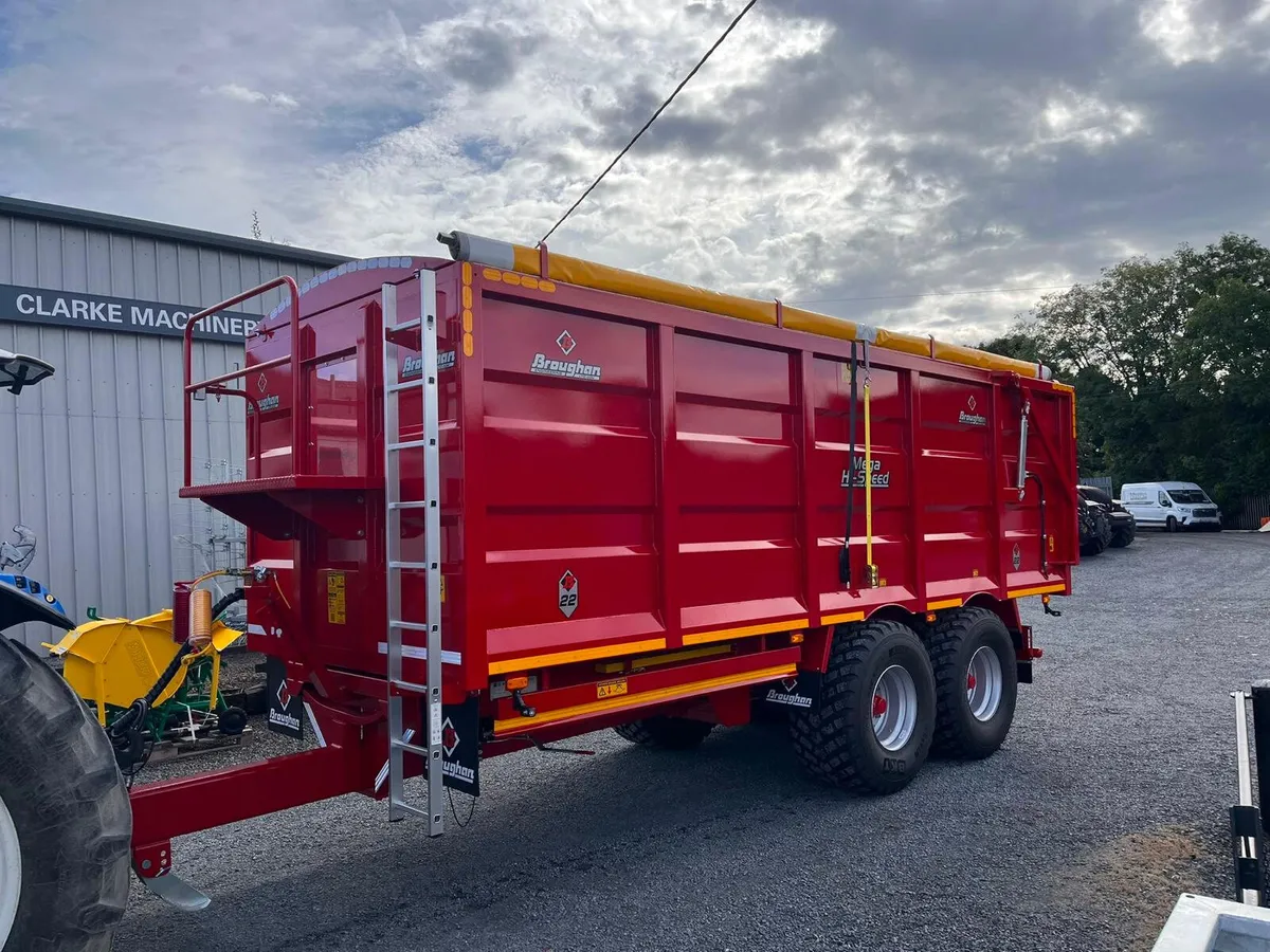 New Broughan 22ft Grain Trailer - Image 1