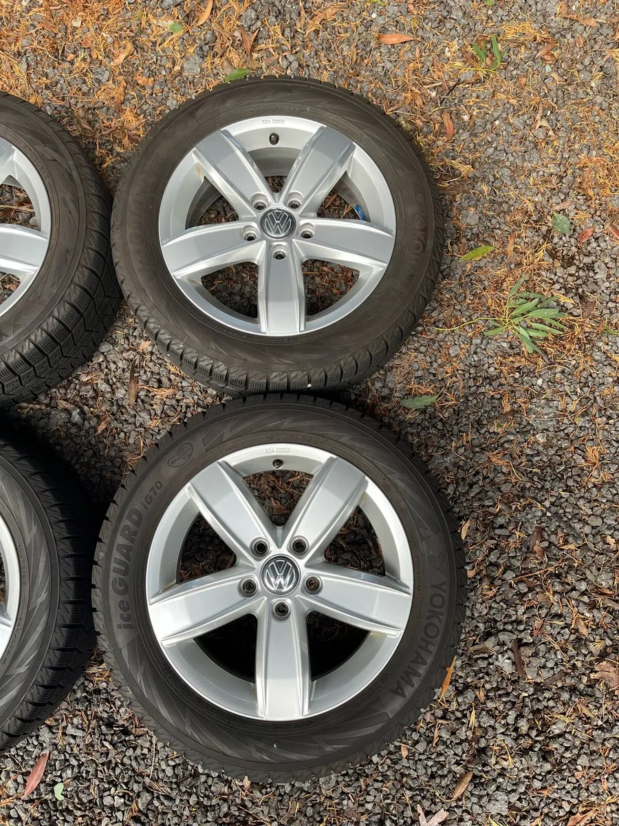 16’ Genuine VW GOLF CADDY 5x112 alloy wheels - Image 3