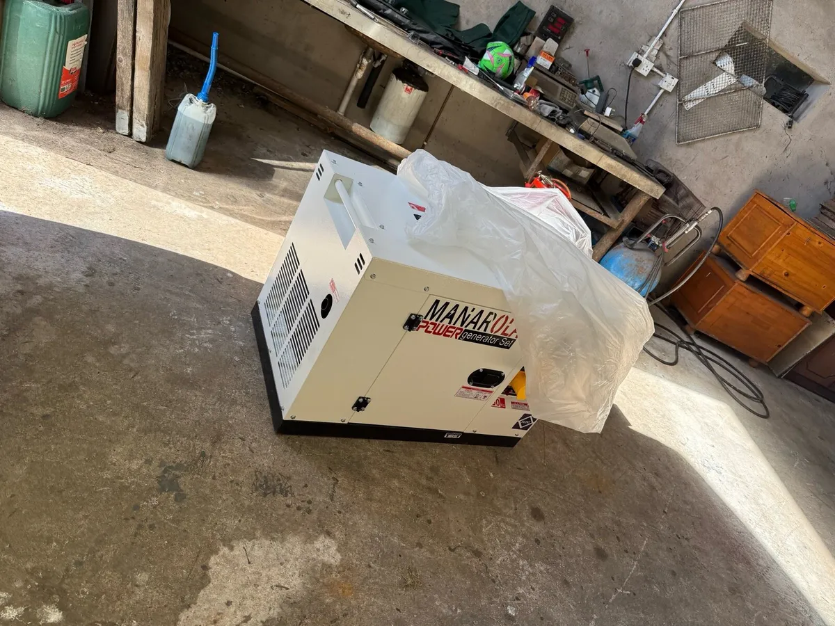 NEW 13 to 20 KVA SUPER SILENT DIESEL GENERATORS - Image 4