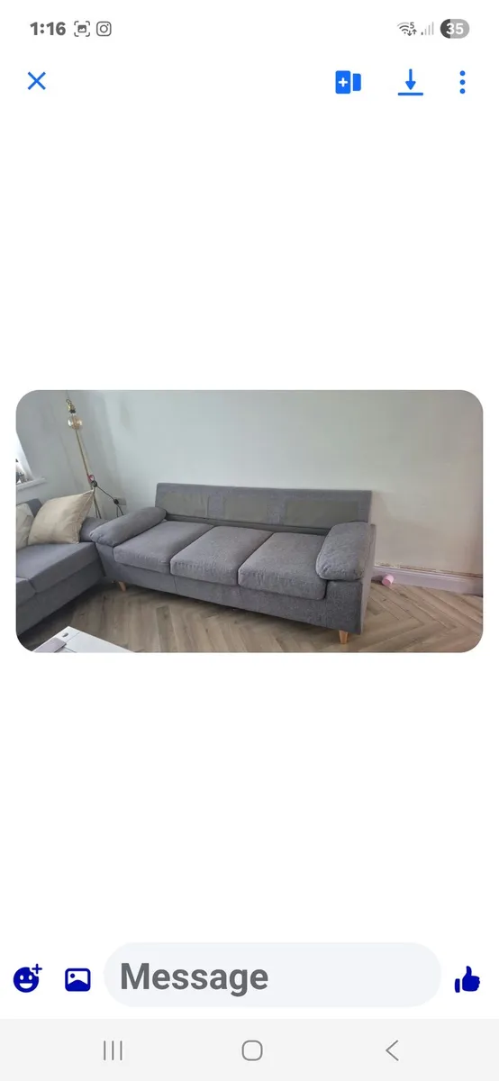 A 3 and 2 seater - Image 1