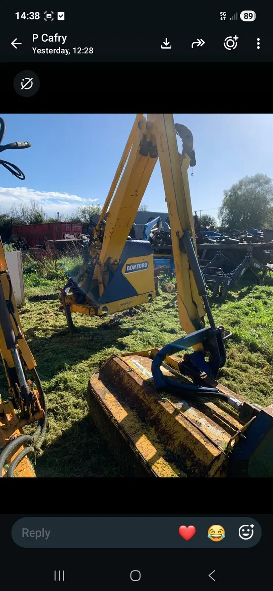 2 x bomford hedgecutters - Image 2