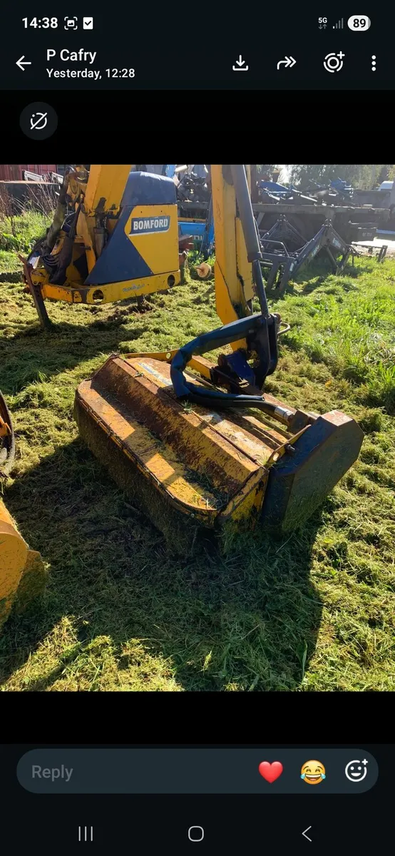 2 x bomford hedgecutters - Image 3
