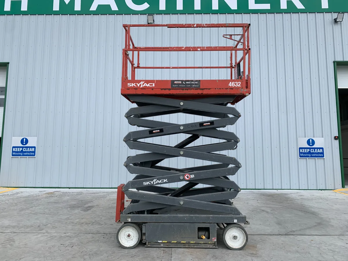 2 x 2018 SKYJACK 4632 SCISSOR LIFTS FOR AUCTION - Image 1