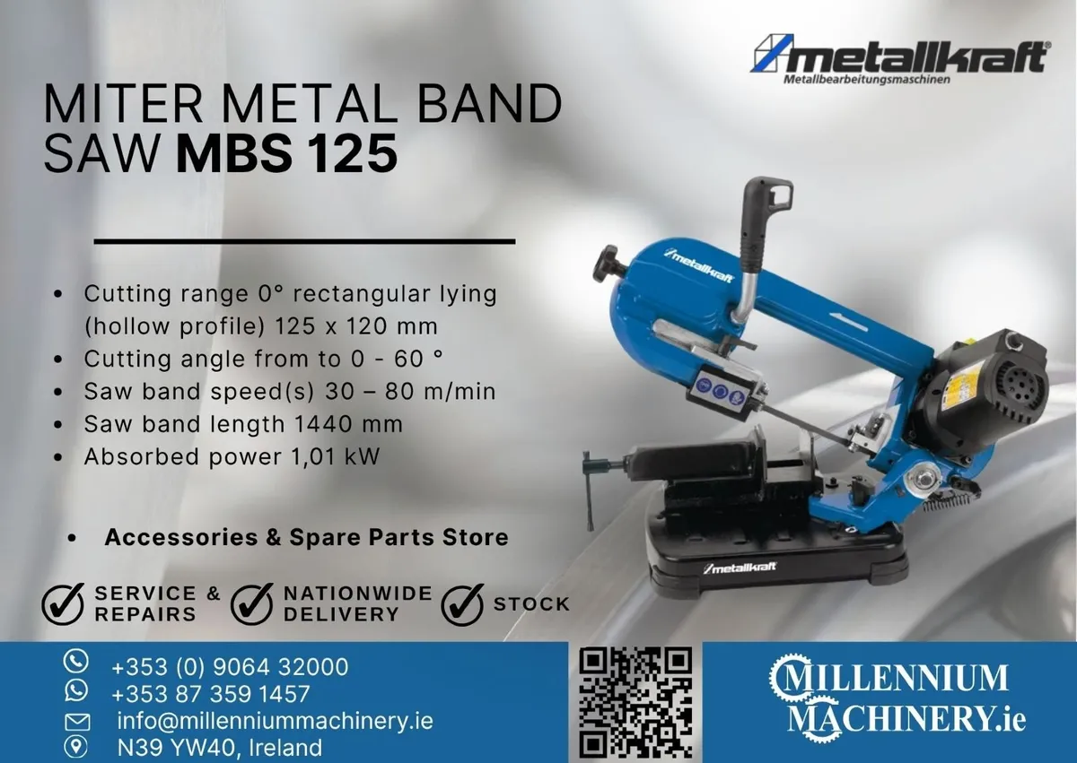 Miter metal band saw MBS 125 - Image 1