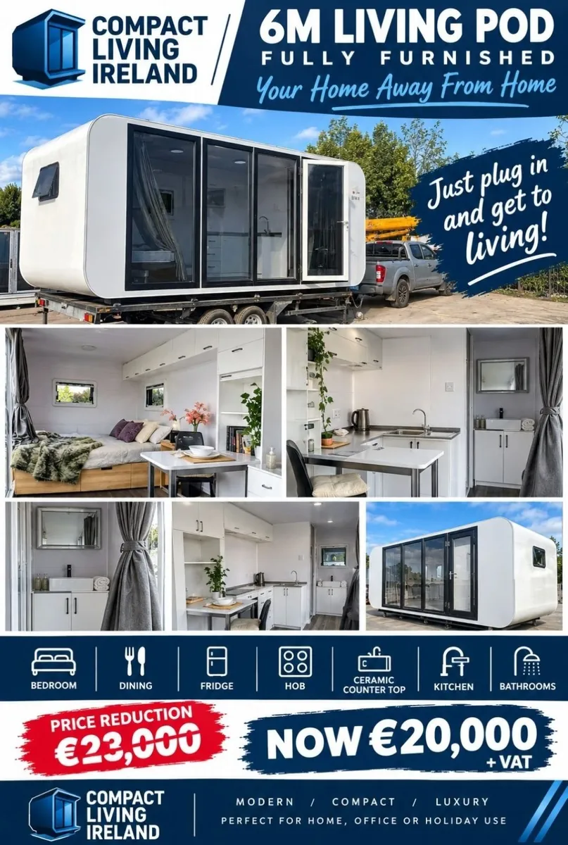 Modular compact Pod, glamping, gym, homeoffice - Image 1