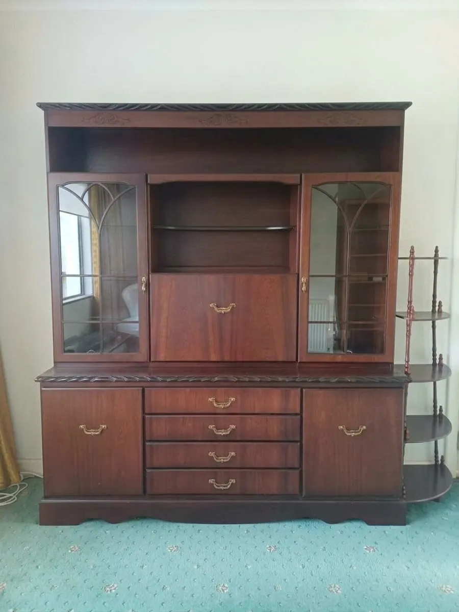 Pure Mahogany Display Cabinet - Image 1