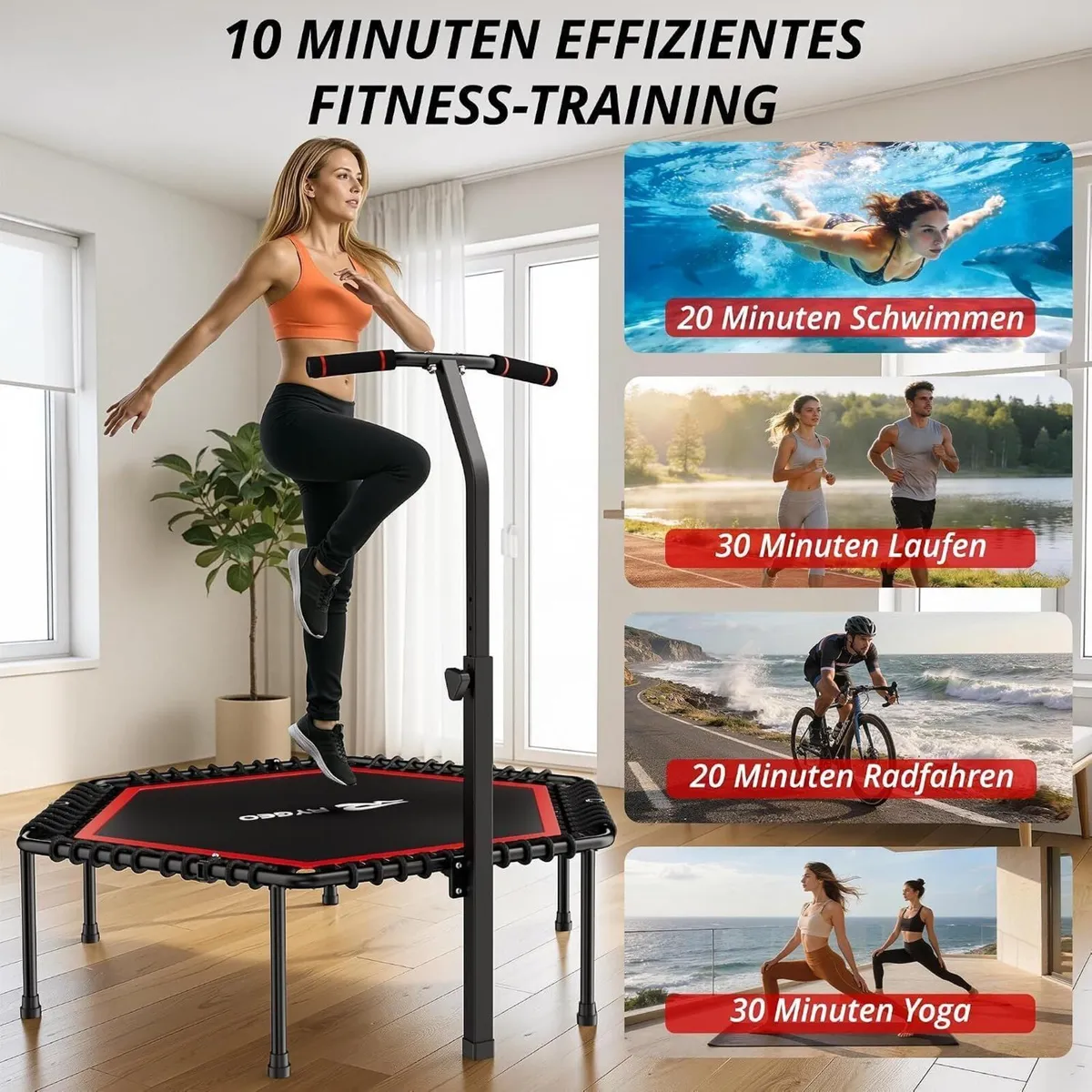 rebounder trampoline - Image 1