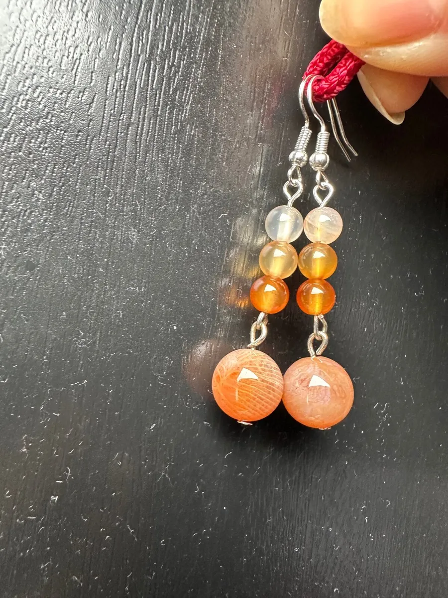 Handmade selection gemstones earrings - Image 4