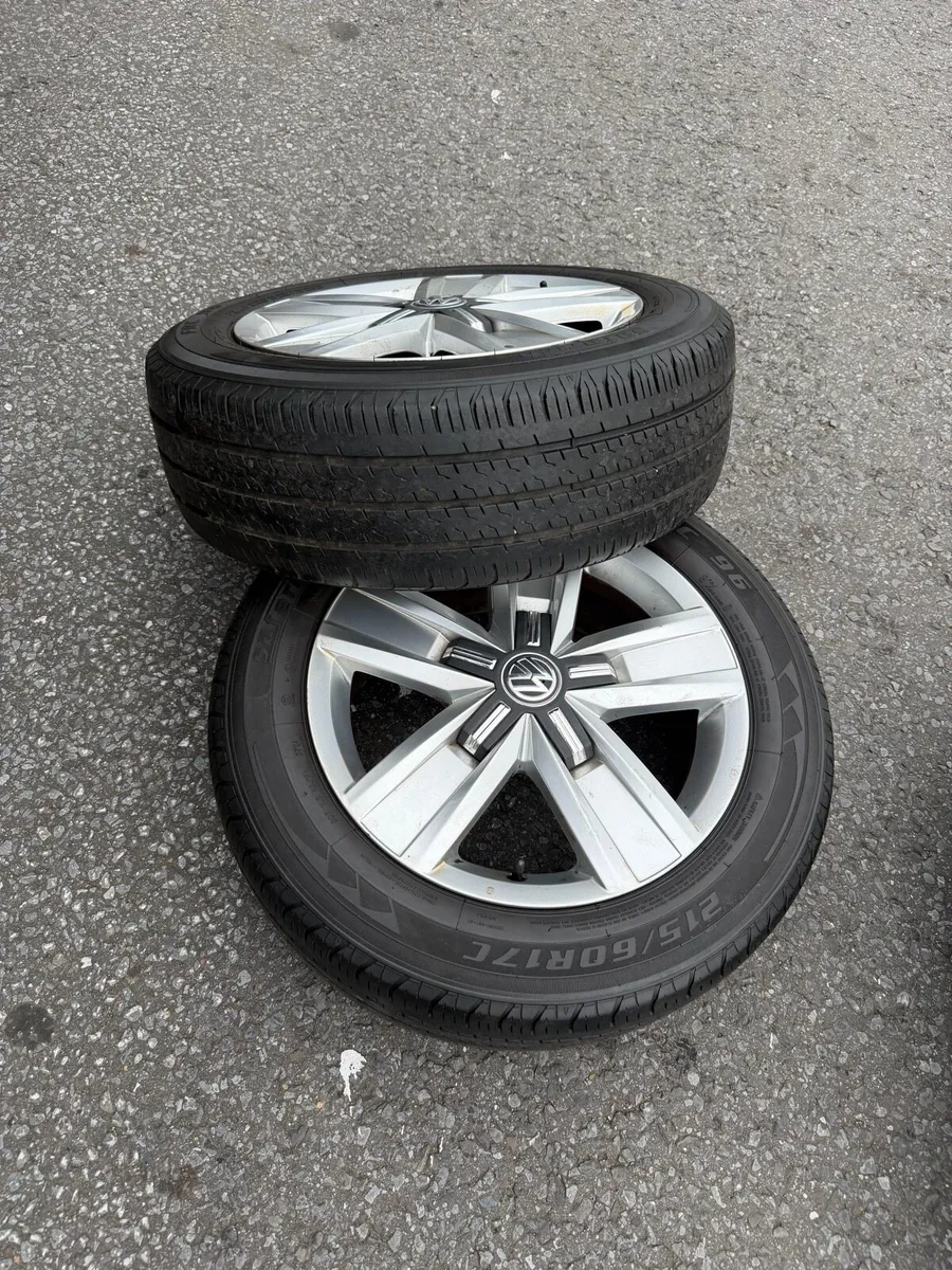 VW Transporter 17 inch Davenport alloys - Image 1