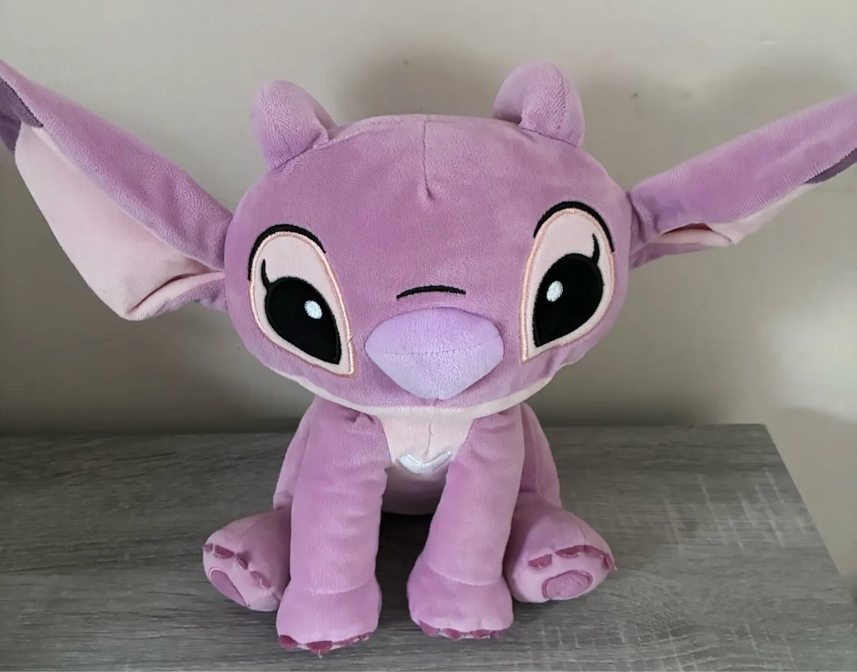 Purple stitch plush toy