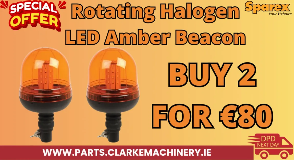 Rotating LED Amber Beacon ⭐NEW IN⭐