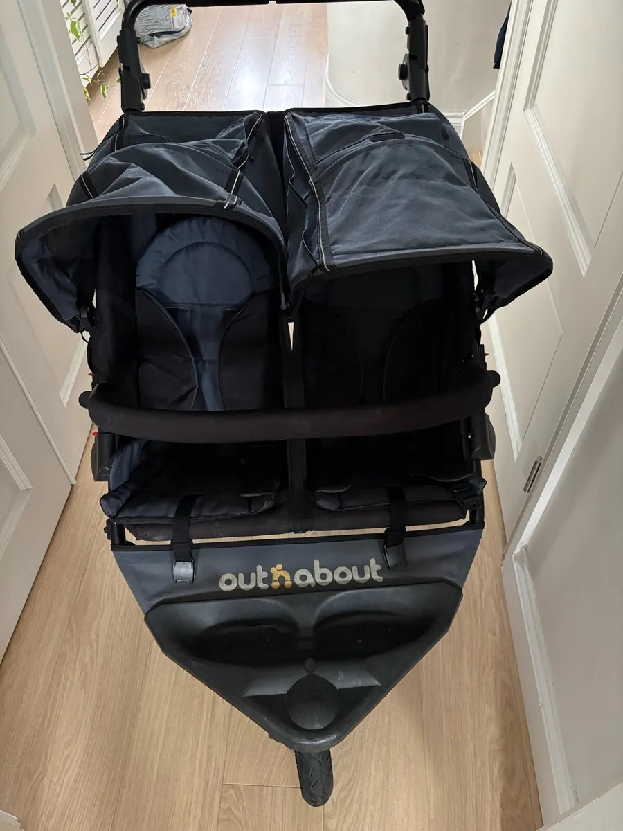 Out n about double buggy - Image 2
