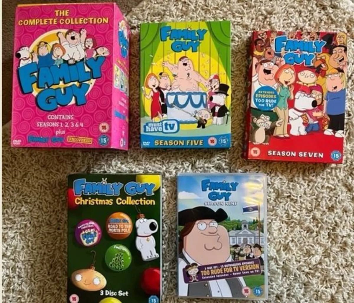 DVD Collection - Family Guy, 80s & More... - Image 1
