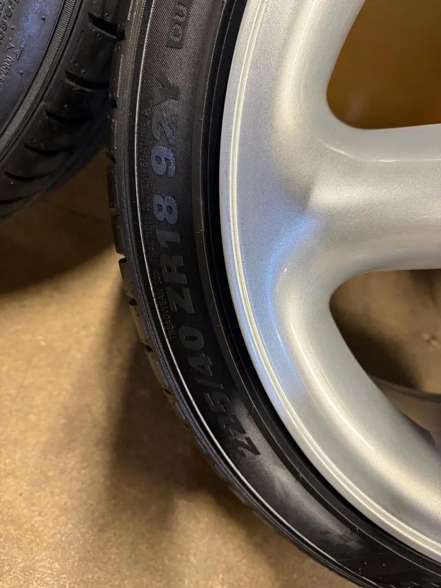 18inch Ford cosworth rep alloys new - Image 2
