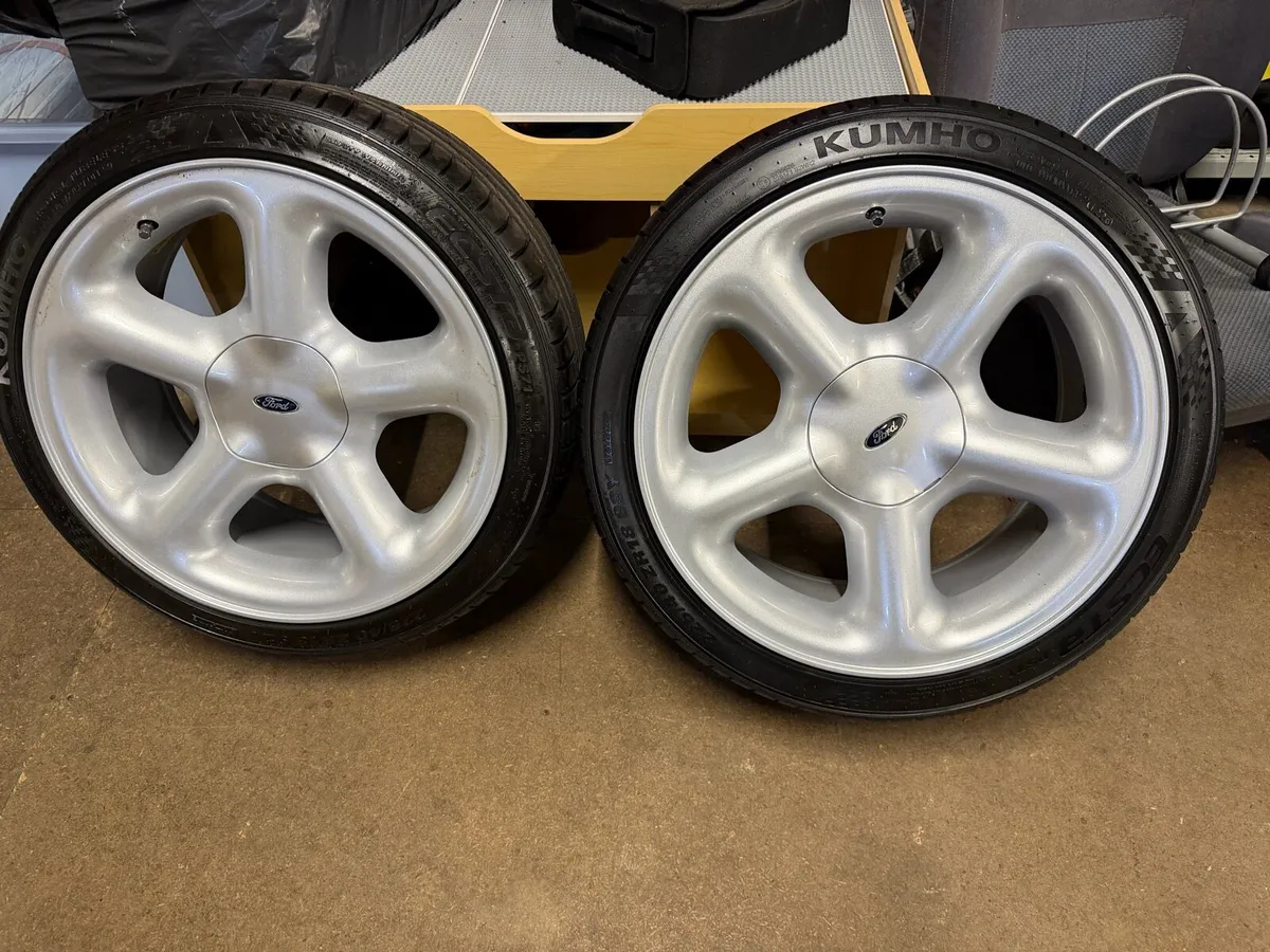 18inch Ford cosworth rep alloys new - Image 1