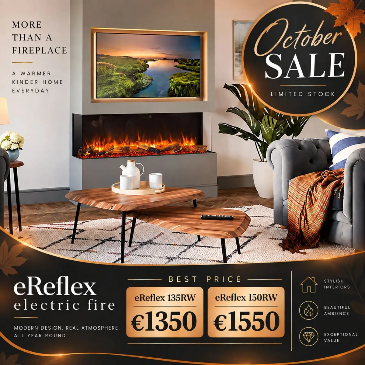 Electric fire sale - OCTOBER DEAL - Image 1
