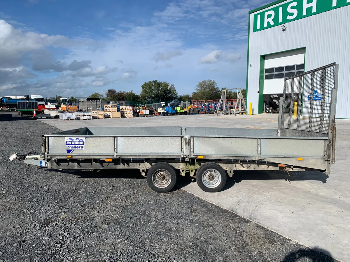 UNRESERVED IFOR WILLIAMS LM167G BEAVERTAIL TRAILER - Image 2