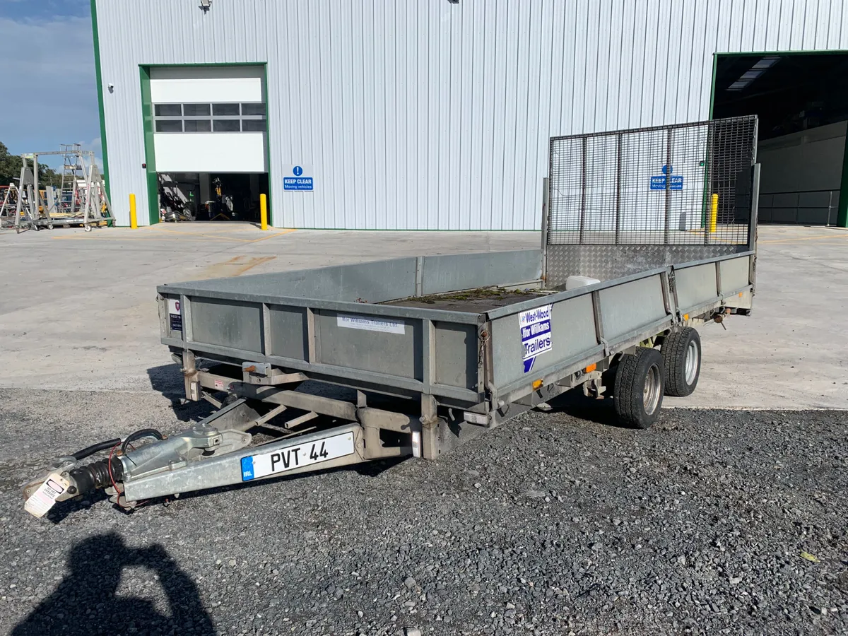UNRESERVED IFOR WILLIAMS LM167G BEAVERTAIL TRAILER - Image 1