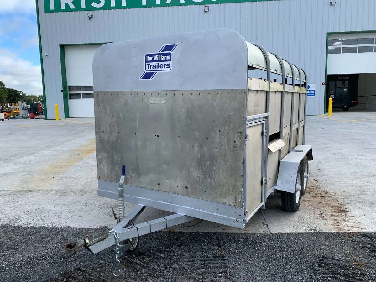 IFOR WILLIAMS 10X6 CATTLE TRAILER FOR AUCTION - Image 1