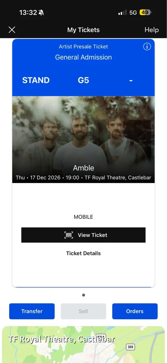 Amble Ticket