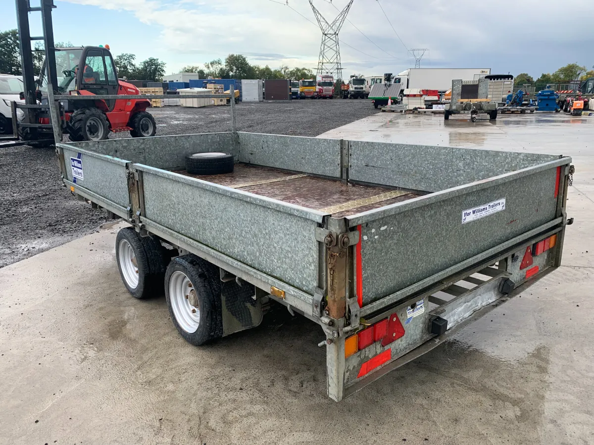IFOR WILLIAMS 12X6'6 DROPSIDE TRAILER FOR AUCTION - Image 3