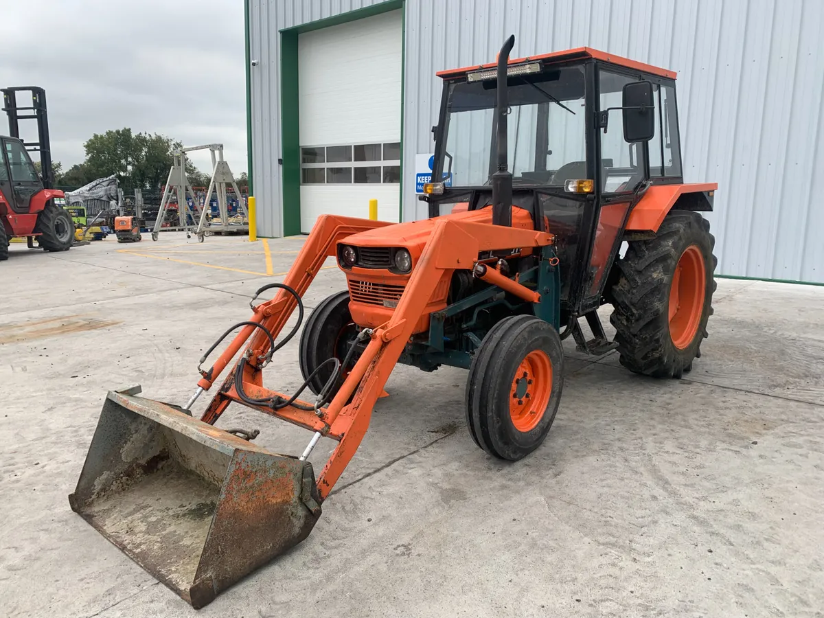 KUBOTA L345DT 2WD TRACTOR & LOADER FOR AUCTION - Image 1