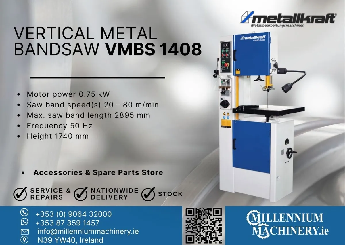 Vertical metal bandsaw VMBS 1408