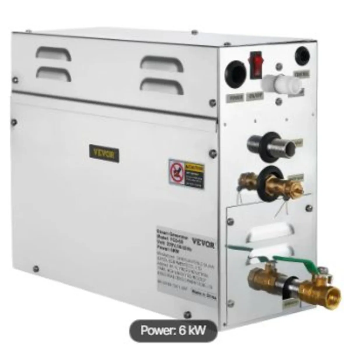 6KW Sauna Bath Steamer - Image 3