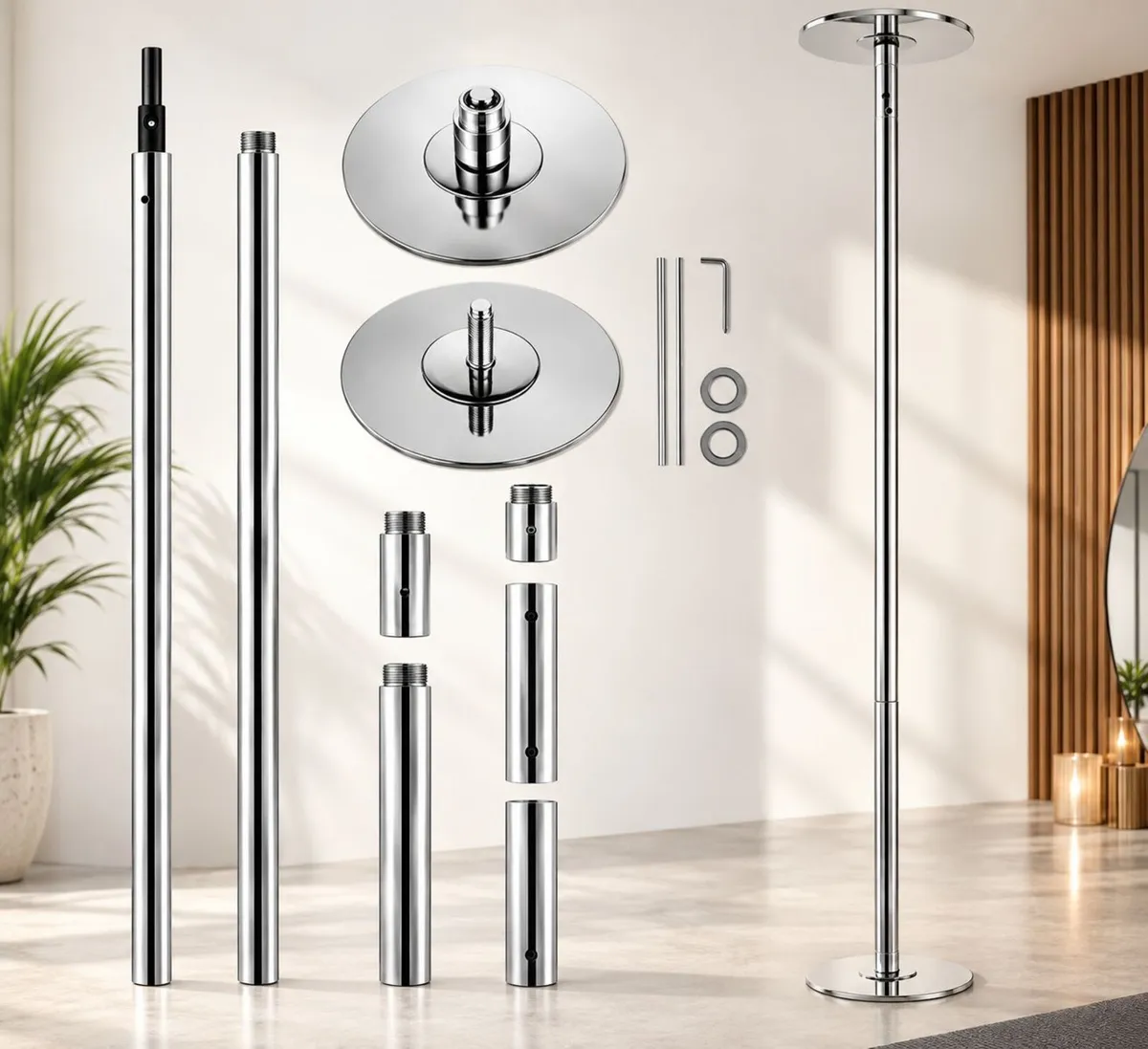 Professional Dance Pole Height Adjustable - Image 2