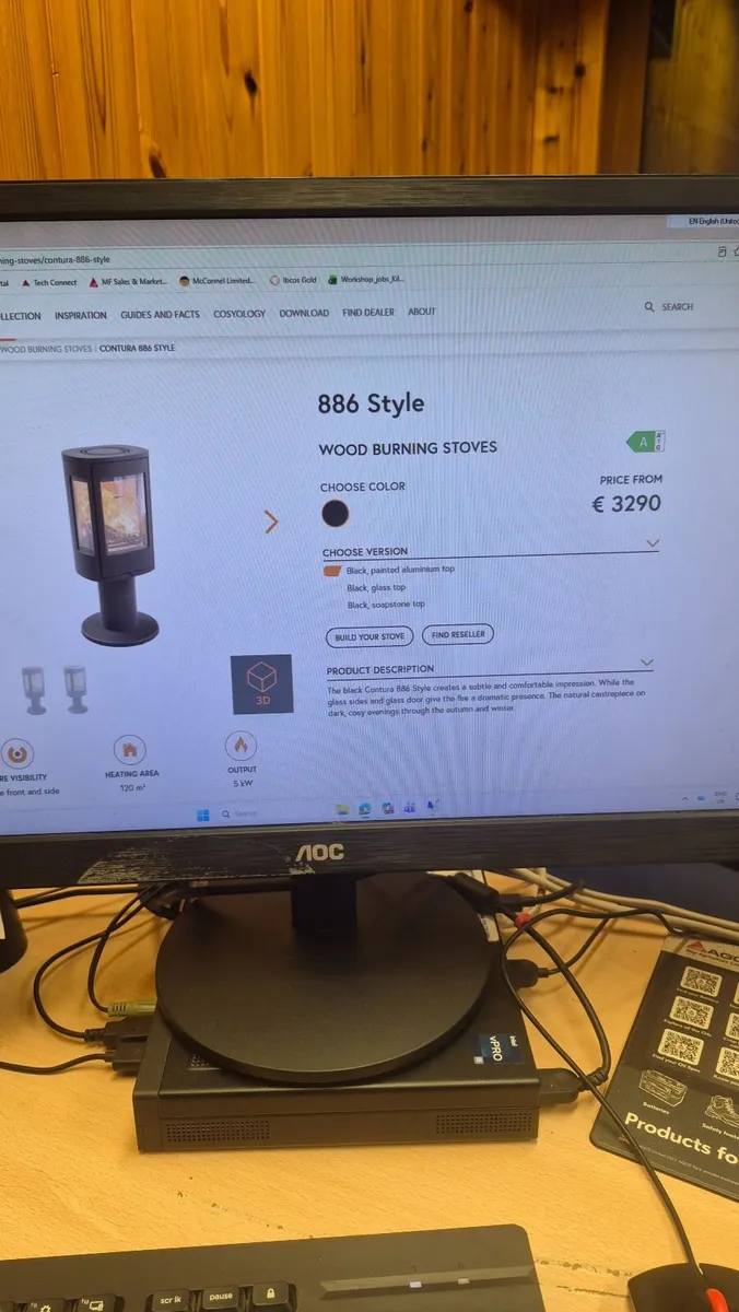 Contura Wood burning Stove - Image 4