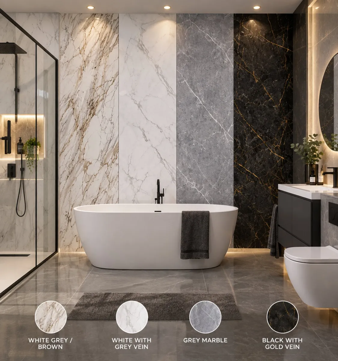 New PVC Bathroom Panels - Image 1