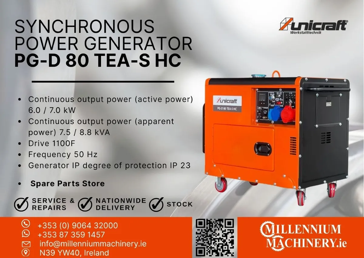 Synchronous power generator PG-D 80 TEA-S HC