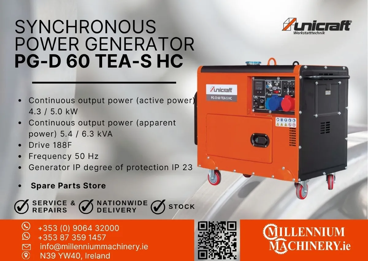 Synchronous power generator PG-D 60 TEA-S HC