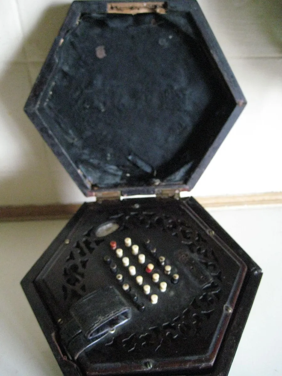 Lachenal Concertina Circa 1890 'Relisted' - Image 3