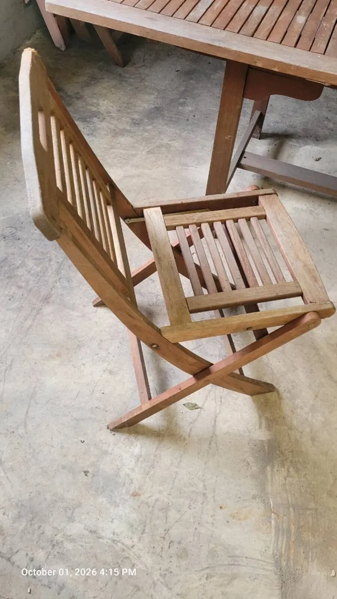 Garden Table & Chairs - Image 3