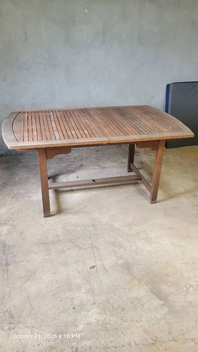 Garden Table & Chairs - Image 1