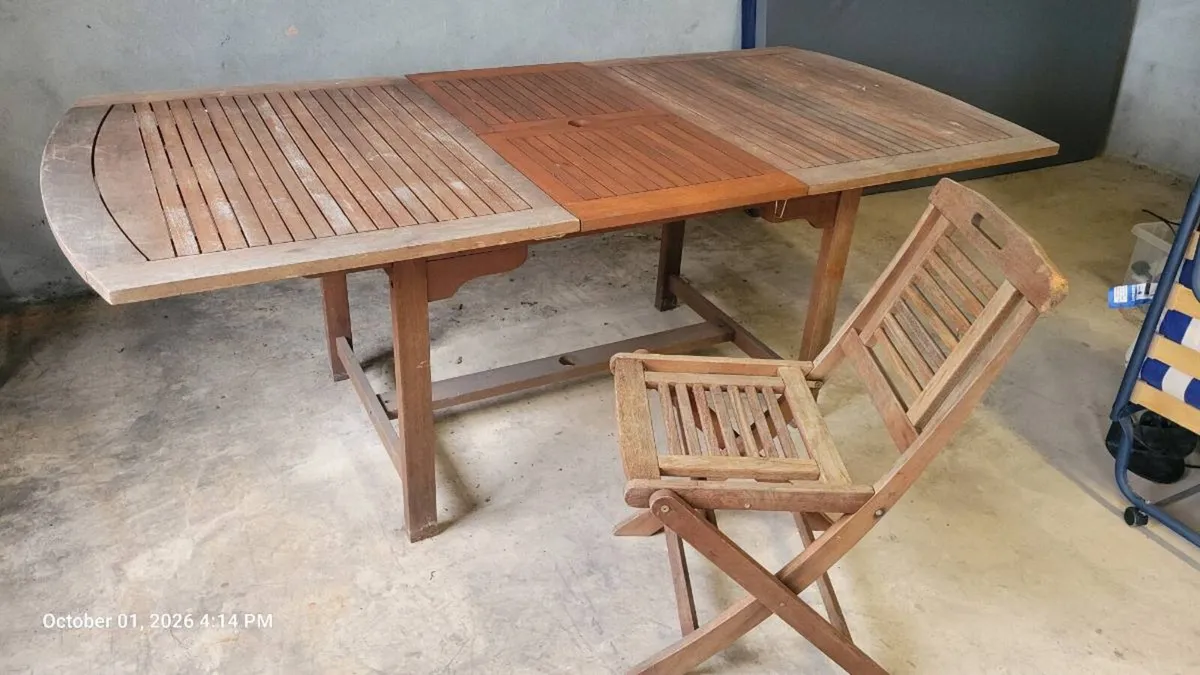 Garden Table & Chairs - Image 2