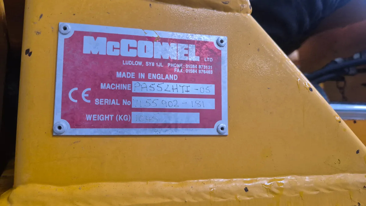 McConnell PA55 Hy Reach hedge cutter - Image 4