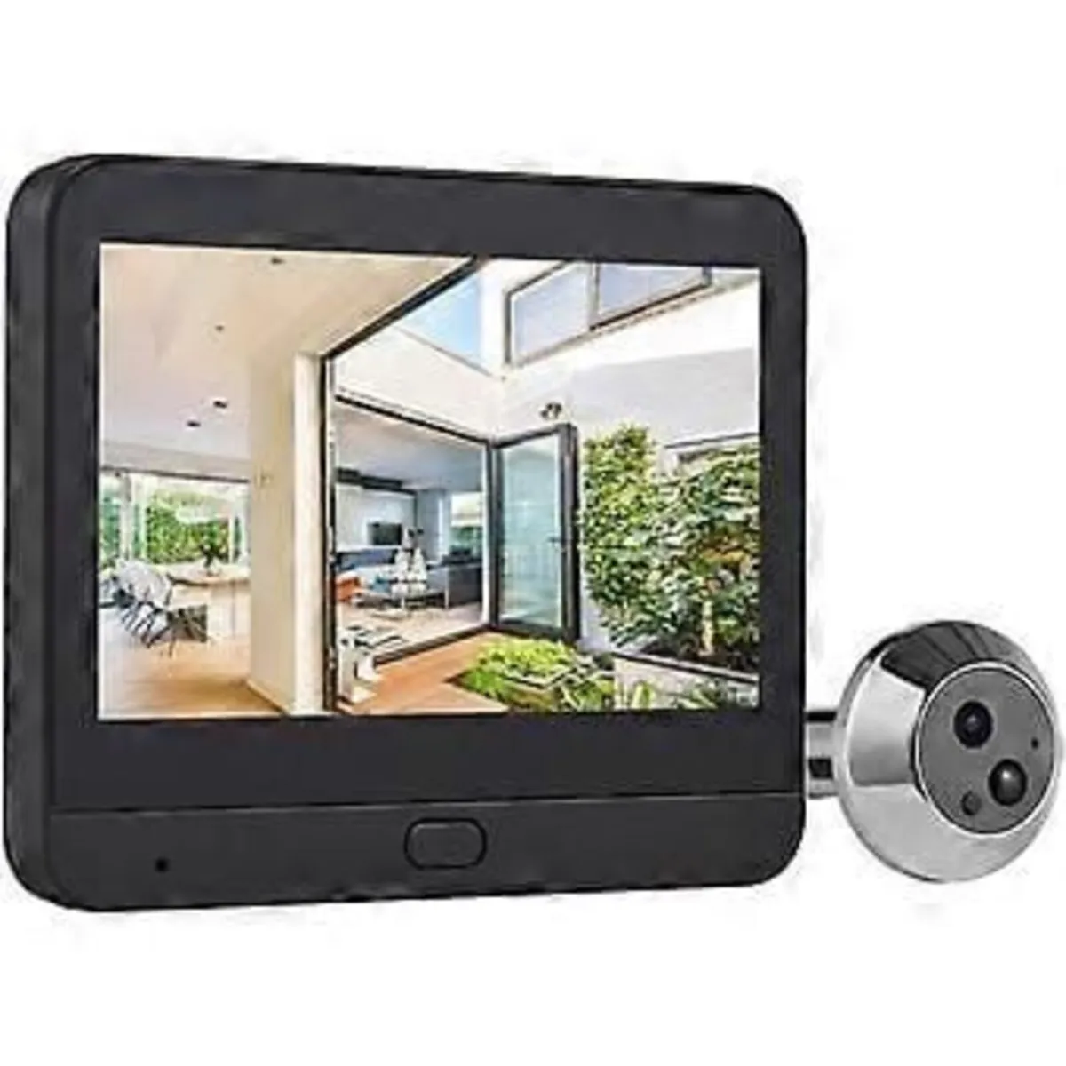 Smart video doorbell camera, WiFi peephole camera, - Image 1
