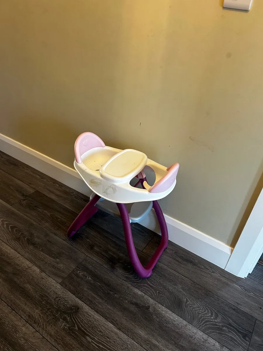 Twin high chair