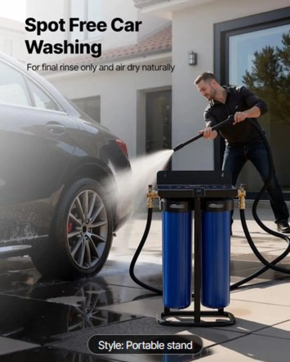 Deionized Water System for Car Wash, Spotless Car - Image 1