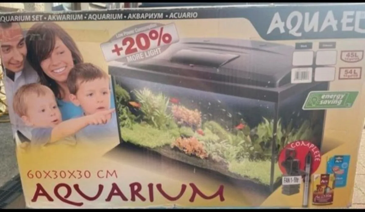 Aquael 54l Fish Tank - Image 1