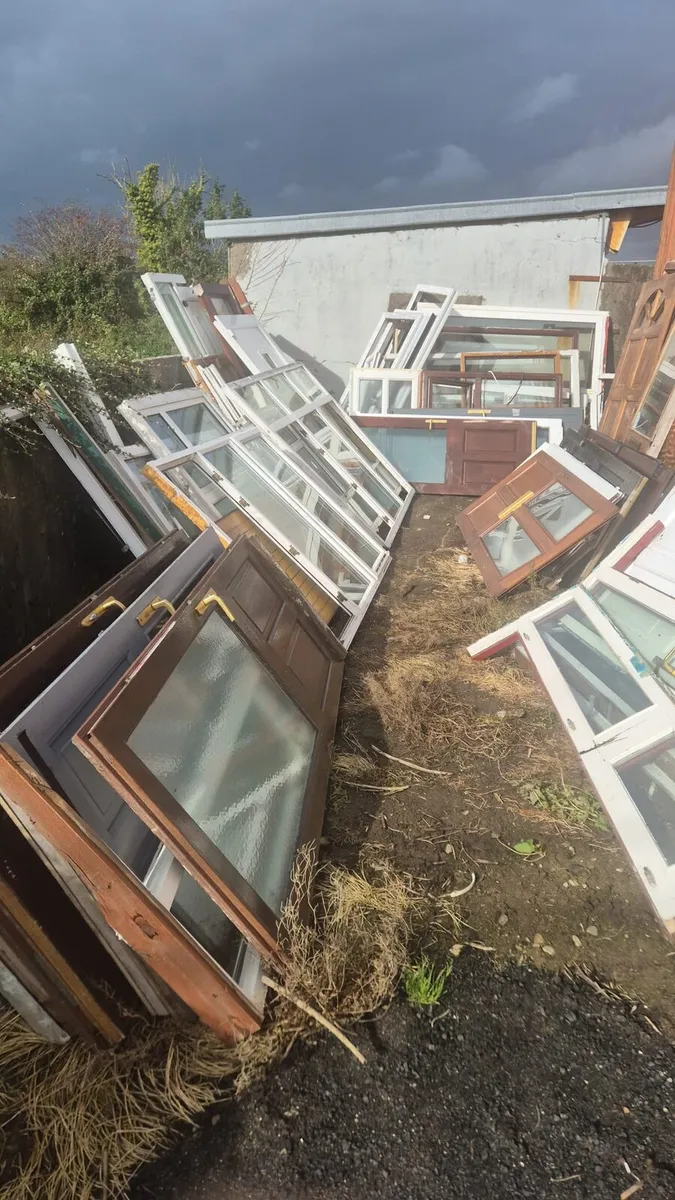 Second hand front doors and windows
