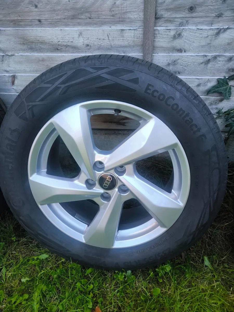 AUDI  WHEELS Q3 Q4 Q5 ALLOYS  235/55/18 LIKE NEW! - Image 4