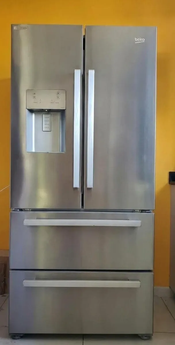 Beko French Style American Fridge Freezer - Image 1