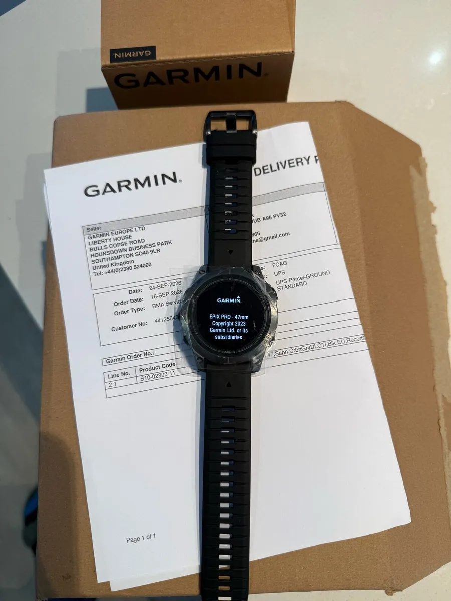 Garmin Epix Pro (Gen 2) Sapphire 47mm – Unused - Image 2