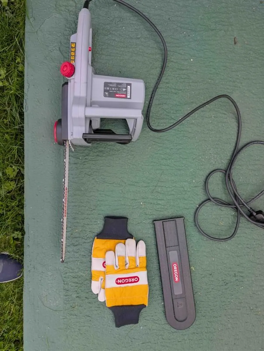 Oregon Electric Chainsaw (excellent condition) - Image 4